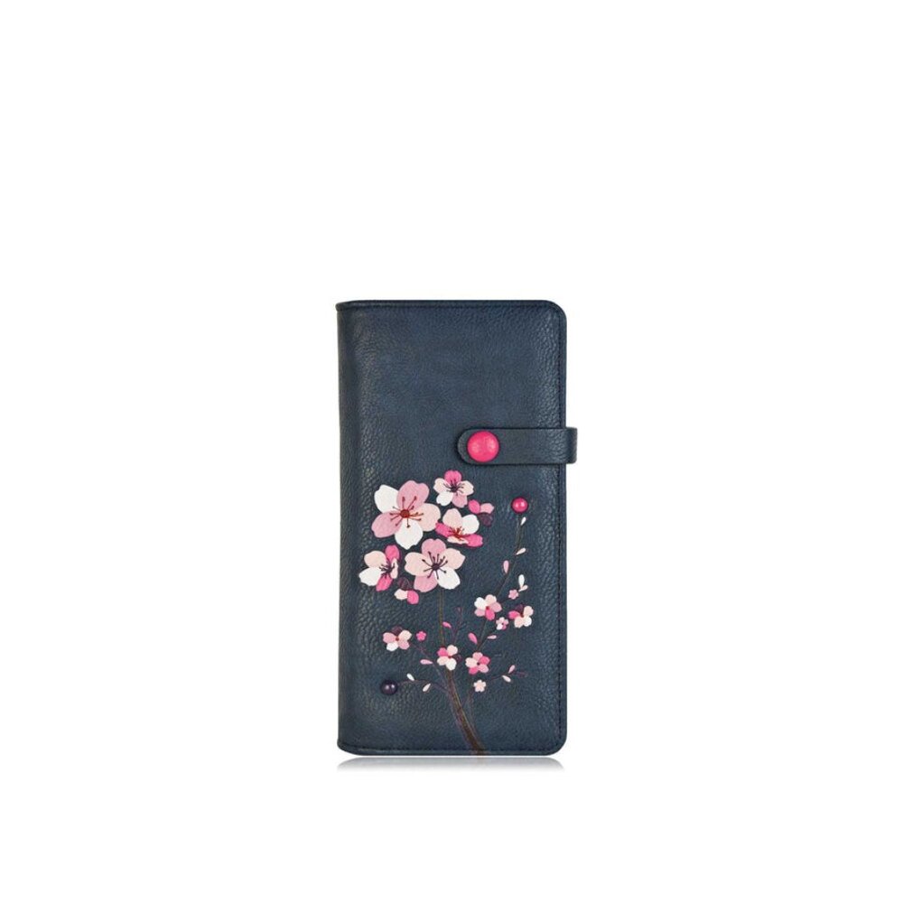 Gray Gemma Long Wallet